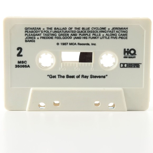 Get The Best of Ray Stevens Volume 1 (Cassette Tape ONLY, 1987, MCA) MSC-35085A - Picture 2 of 4